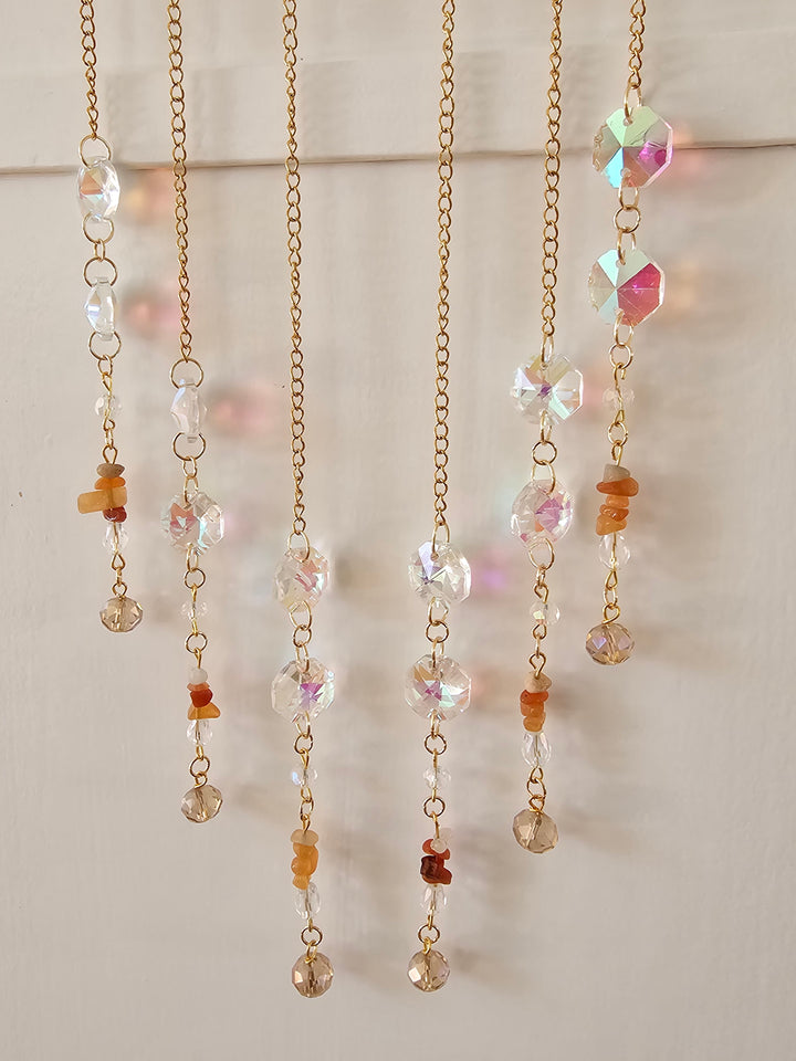 Suncatcher "Orange Indian Sun"