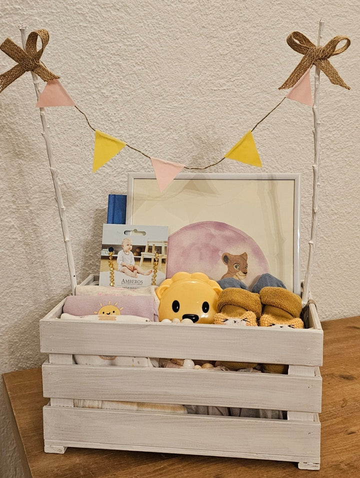 Premium-Baby-Box – individuell gestaltet & liebevoll zusammengestellt