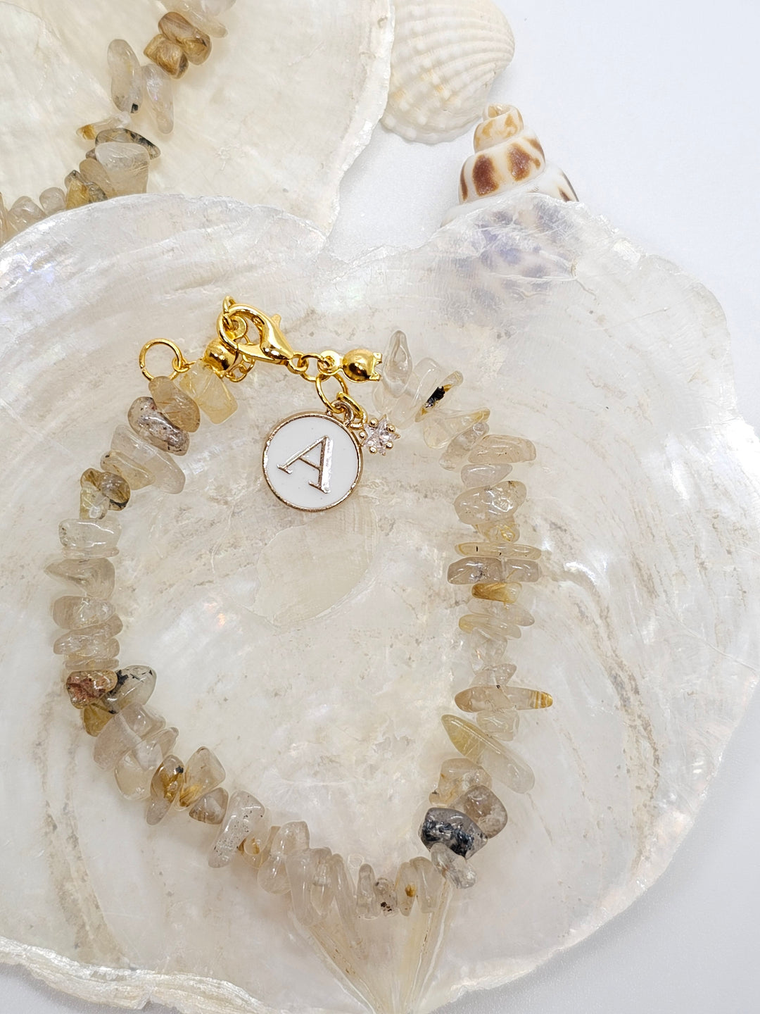 Armband "AMORE" mit Buchstaben Anhänger