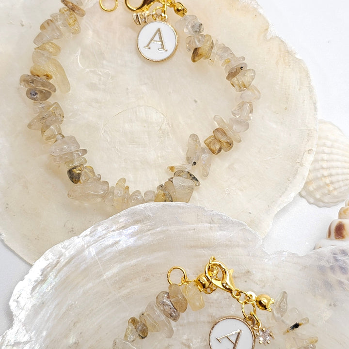 Armband "AMORE" mit Buchstaben Anhänger