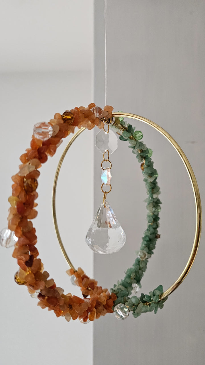 Suncatcher "Orange Crystal"