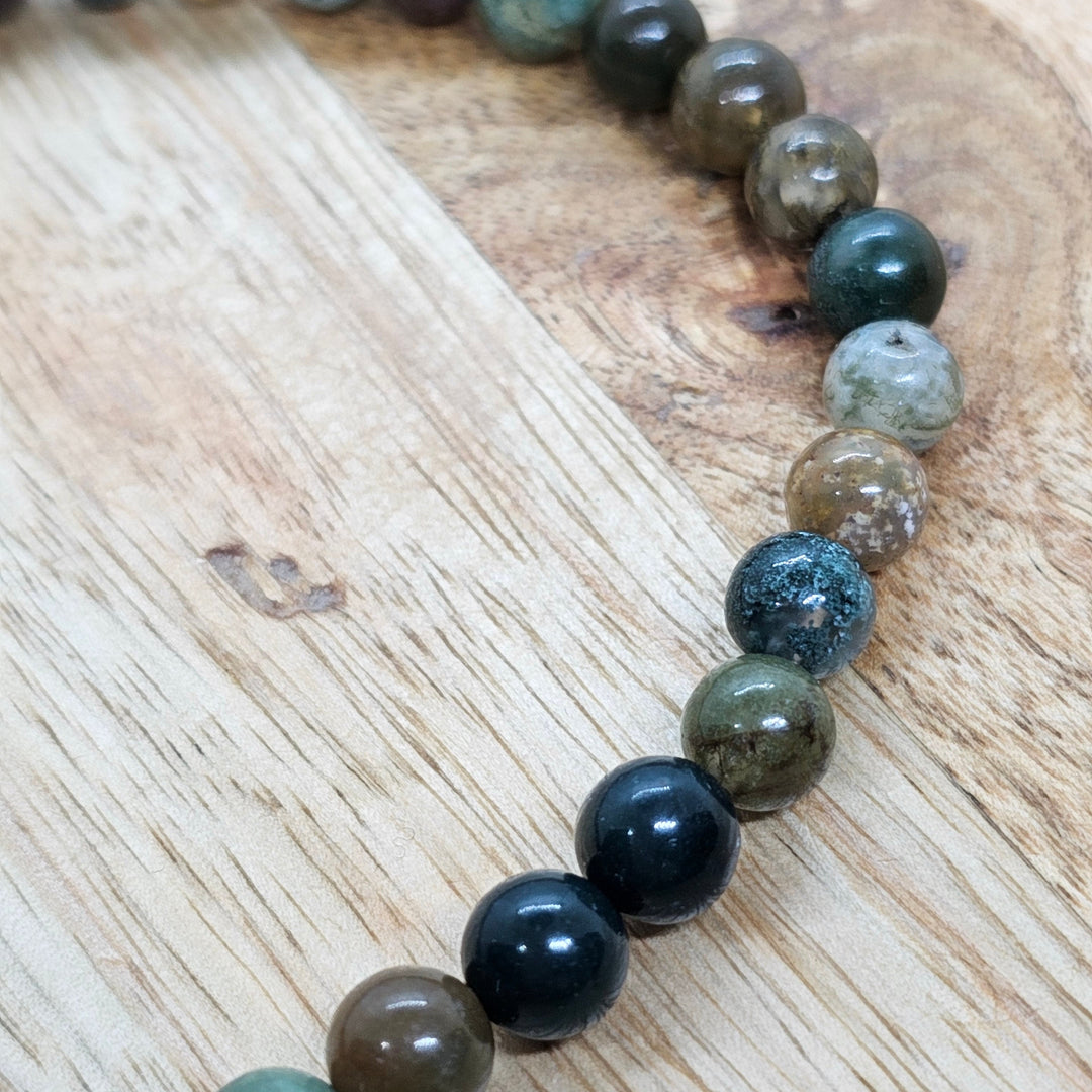 Armband aus Natur Edel- und Heilsteine "Back to the roots" - UNISEX