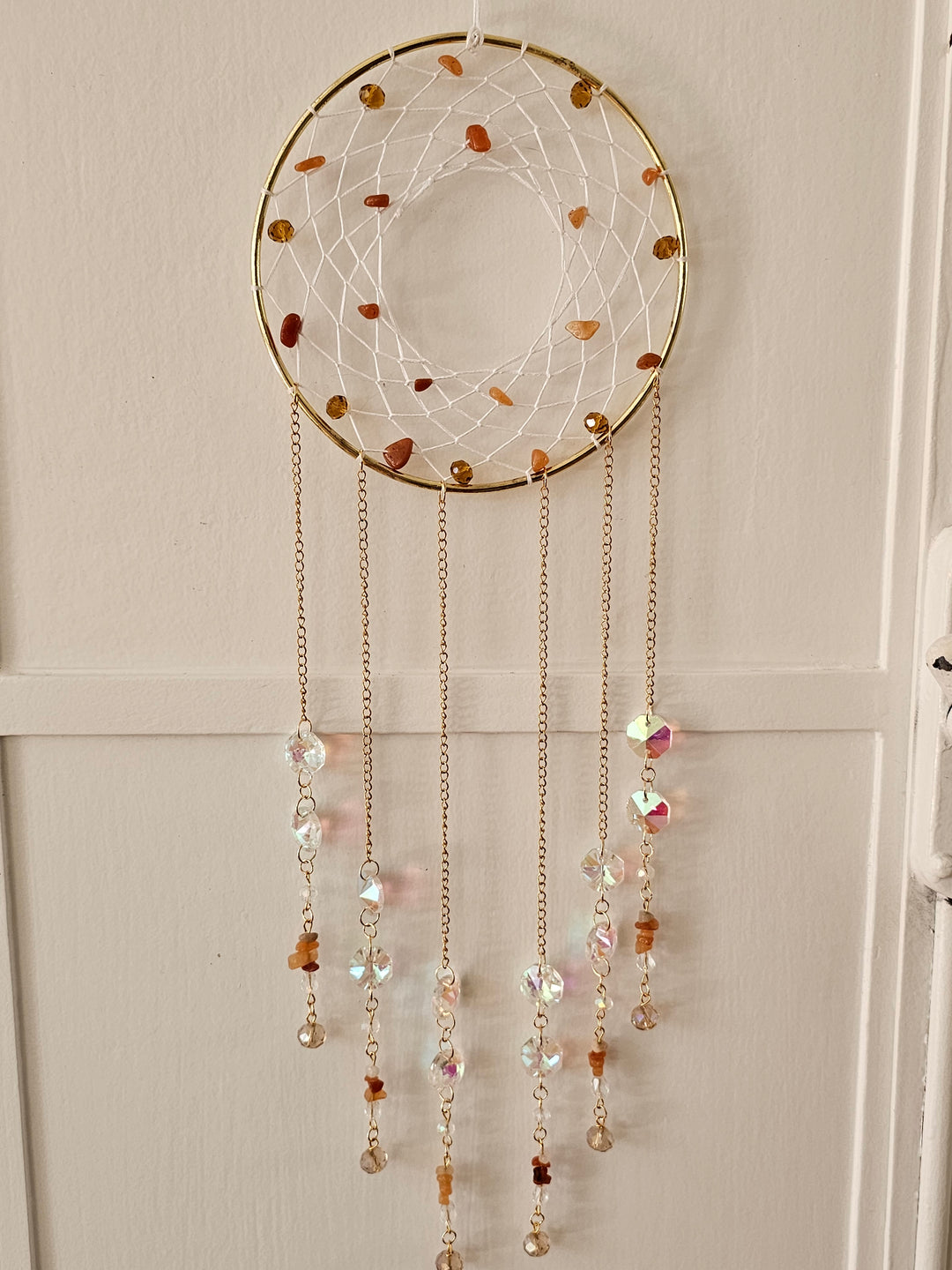 Suncatcher "Orange Indian Sun"