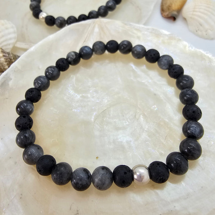 Armband aus Natur Edel- und Heilsteine "Ants" - UNISEX