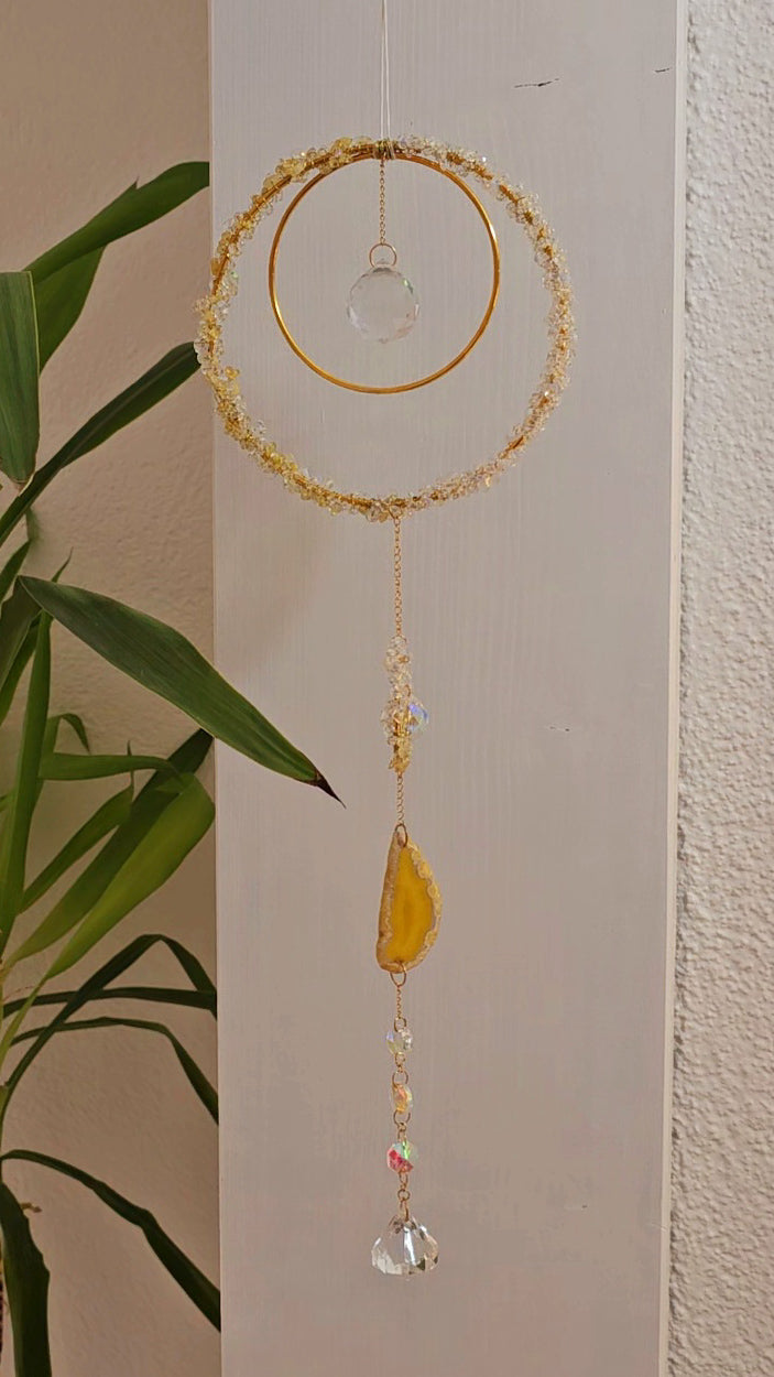 Suncatcher "Yellow Sun"