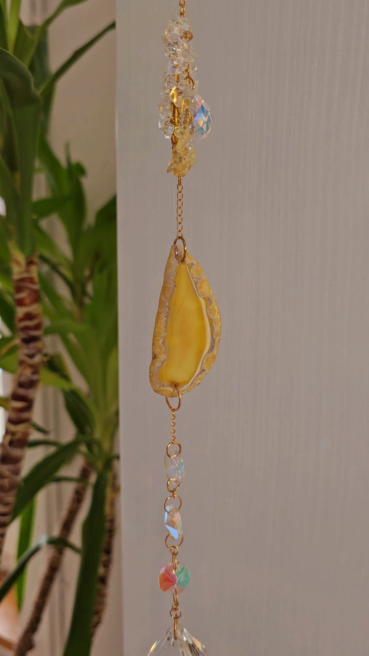 Suncatcher "Yellow Sun"