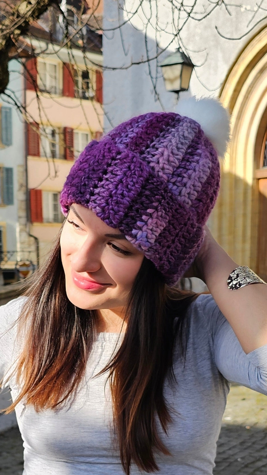 Mütze "Lila"