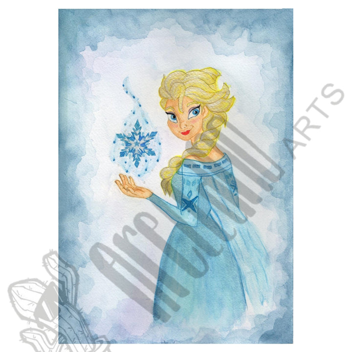 AQUARELLE PRINT "Elsa"