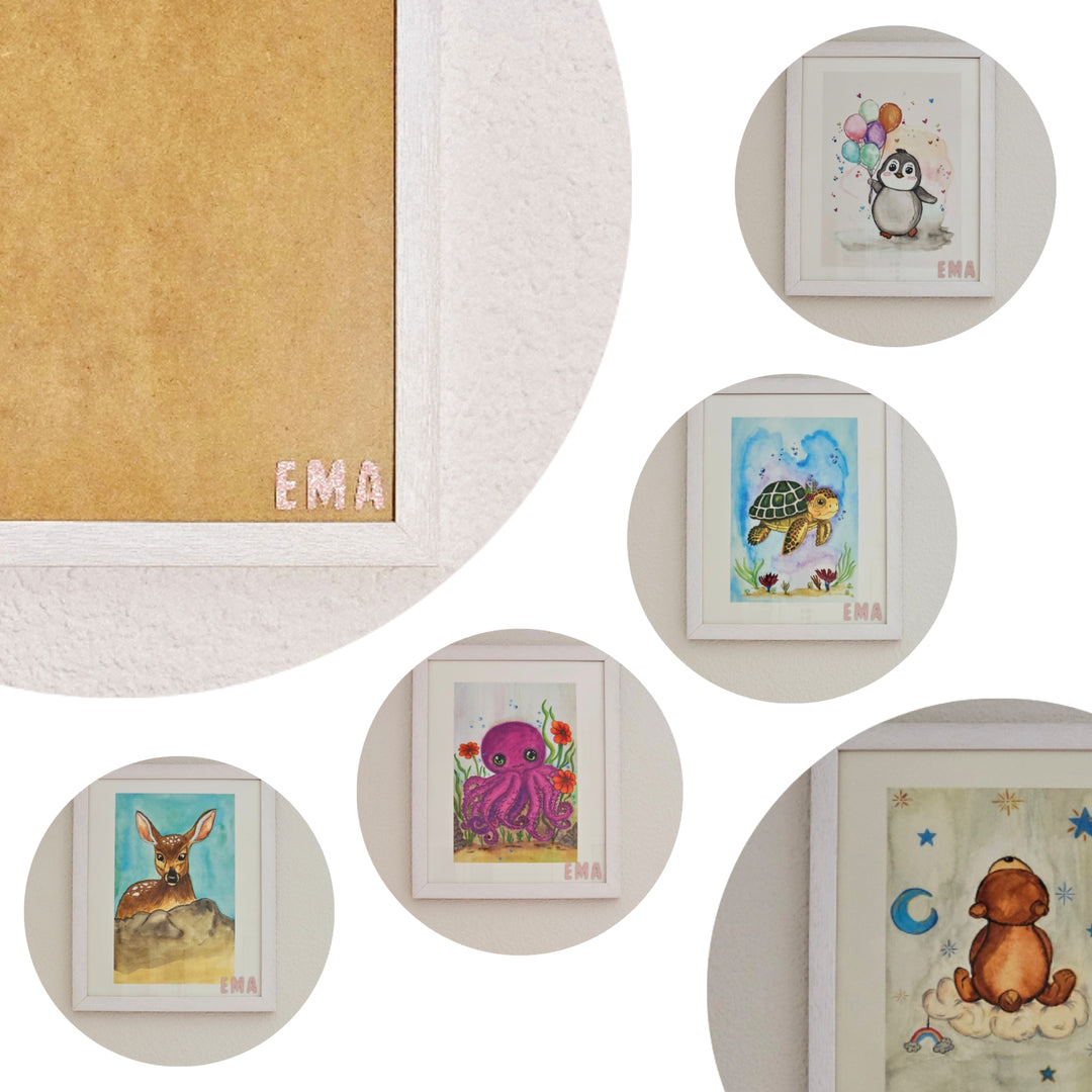 AQUARELLE PRINT "Lumo"