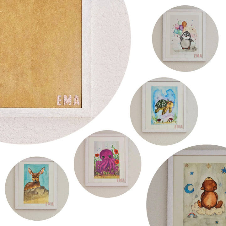 AQUARELLE PRINT "Lumo"