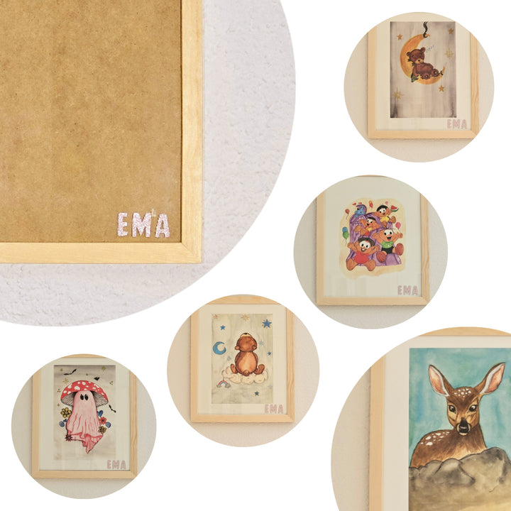 AQUARELLE PRINT "Lumo"