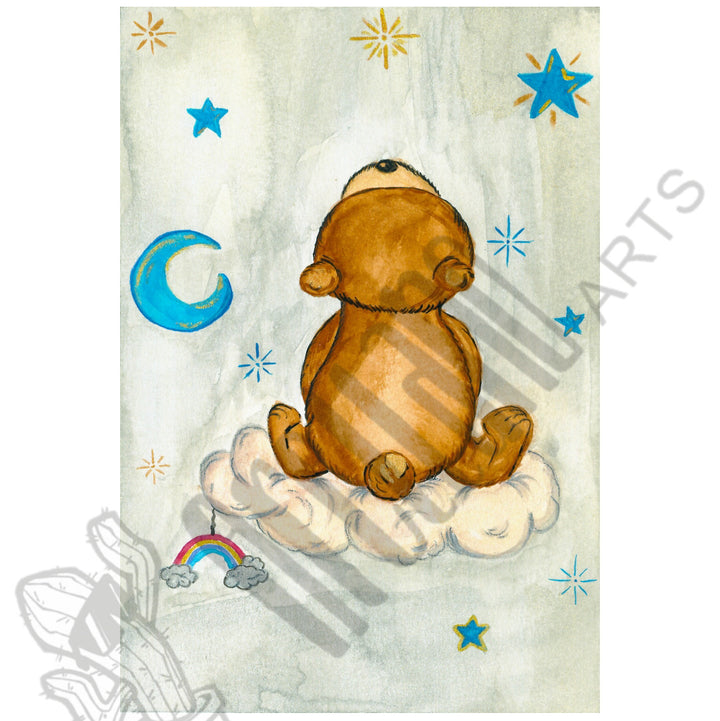 AQUARELLE PRINT "Dream Big little one"