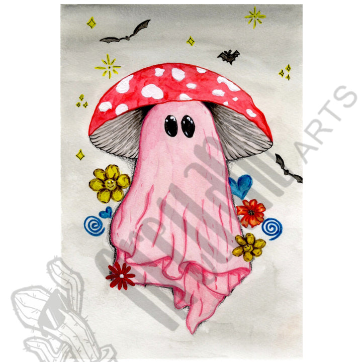 AQUARELLE PRINT "Boo"