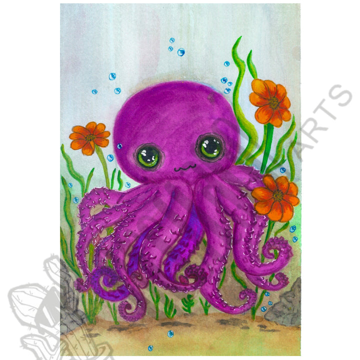 AQUARELLE PRINT "Lily"